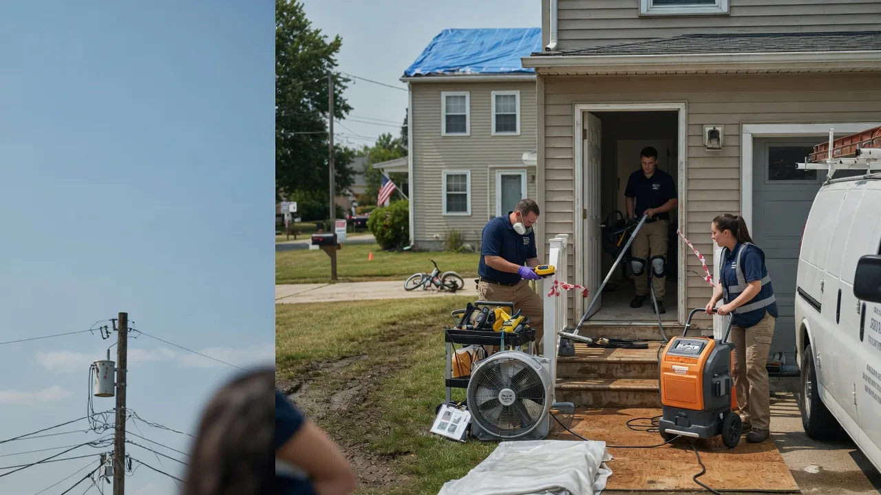Water Damage Repair in Stallings, NC near me